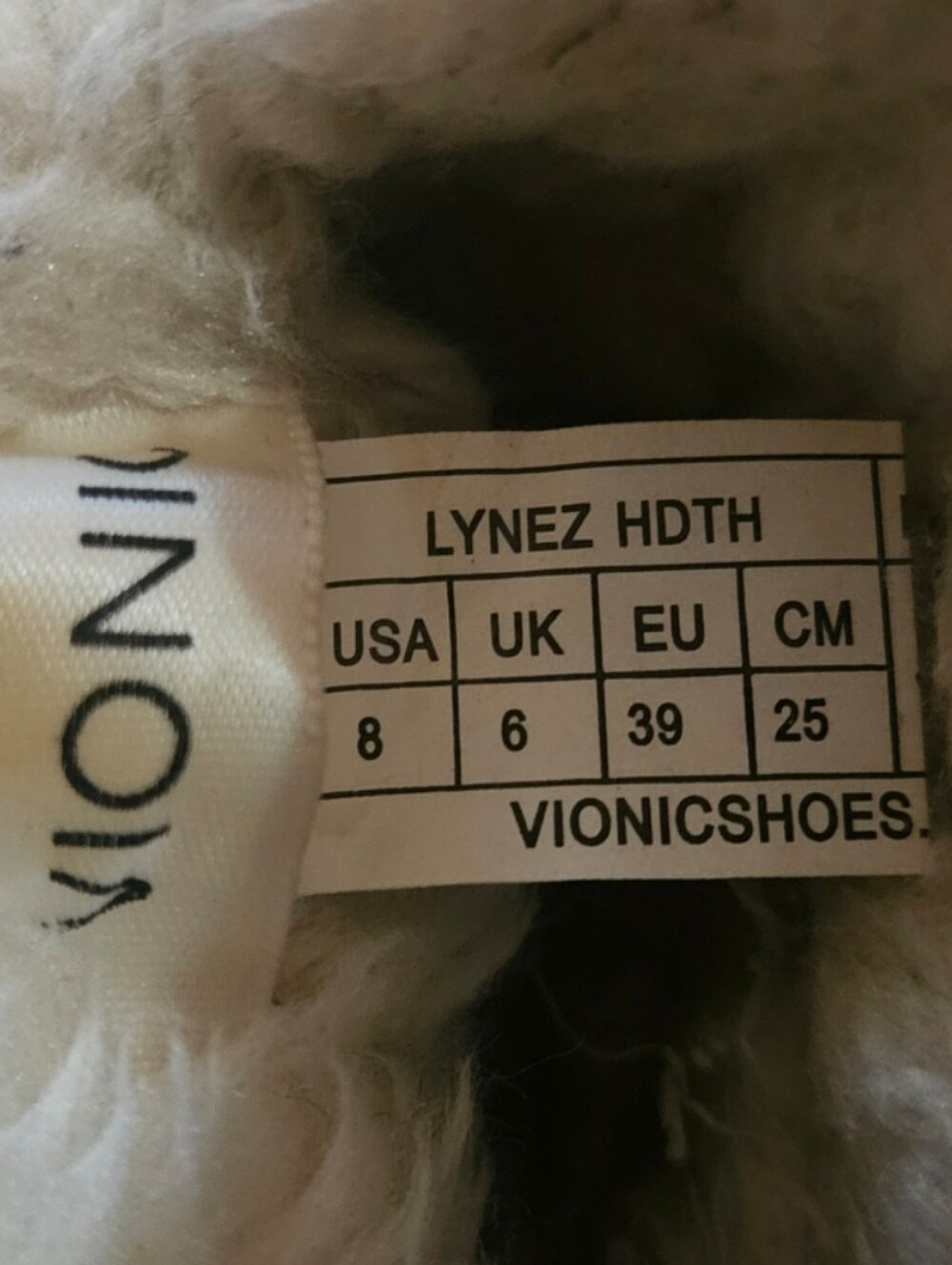 Vionic Houndstooth Slip-On Fleece Lined Slippers Rubber No Slip Sole Size‎ 8 - Picture 6 of 9